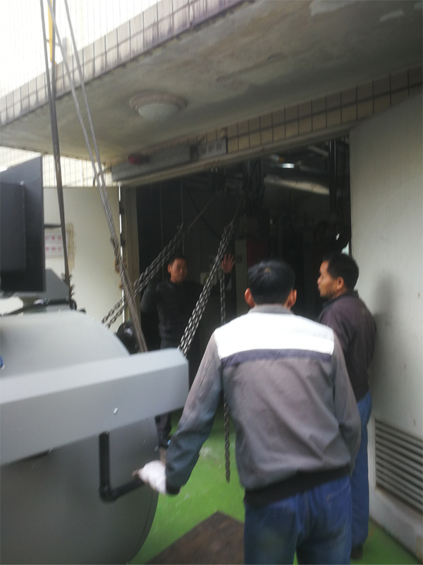 汽车配件制造商锅炉搬迁施工